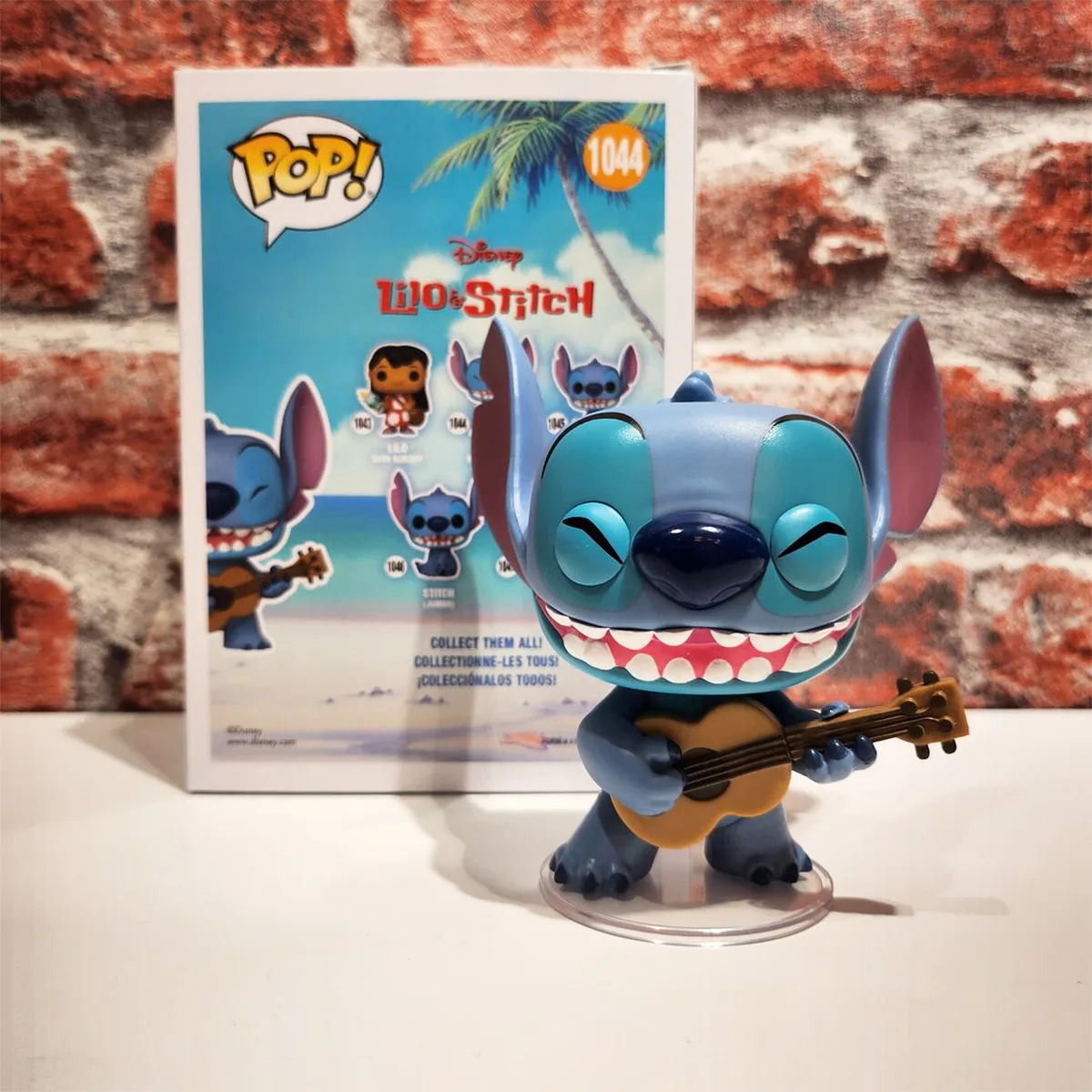 Ігрова фігурка Funko POP! вініл 11,4 см Стіч з укулеле