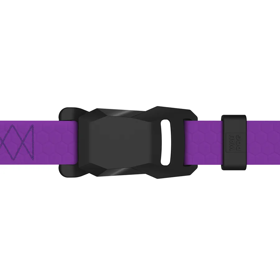 Шлея WAUDOG Magnet Н-подібна водостійка 15 мм Collartex S 28-42 см фіолетова