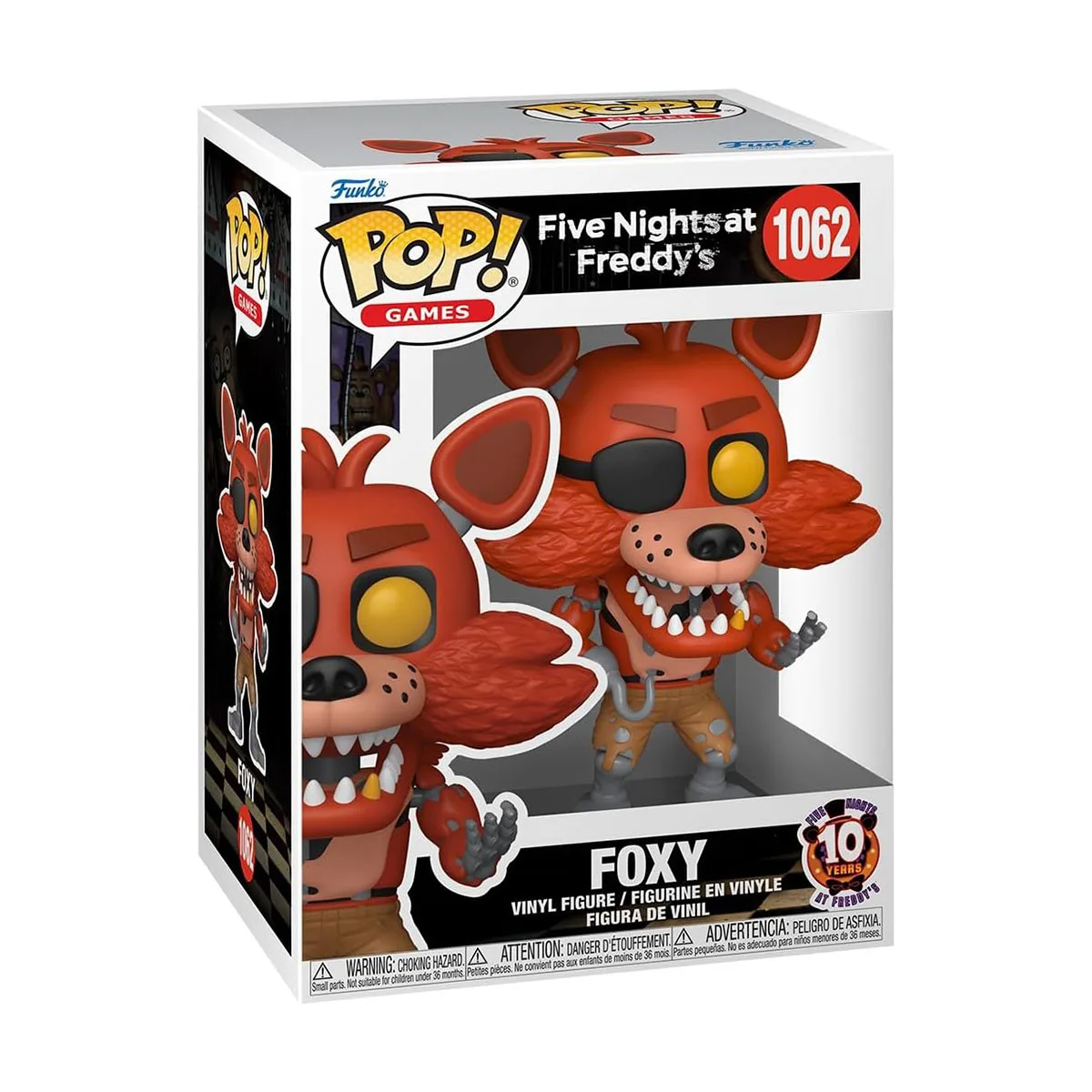 Ігрова фігурка Funko POP! вініл 11 см Фоксі 5 ночей у Фредді