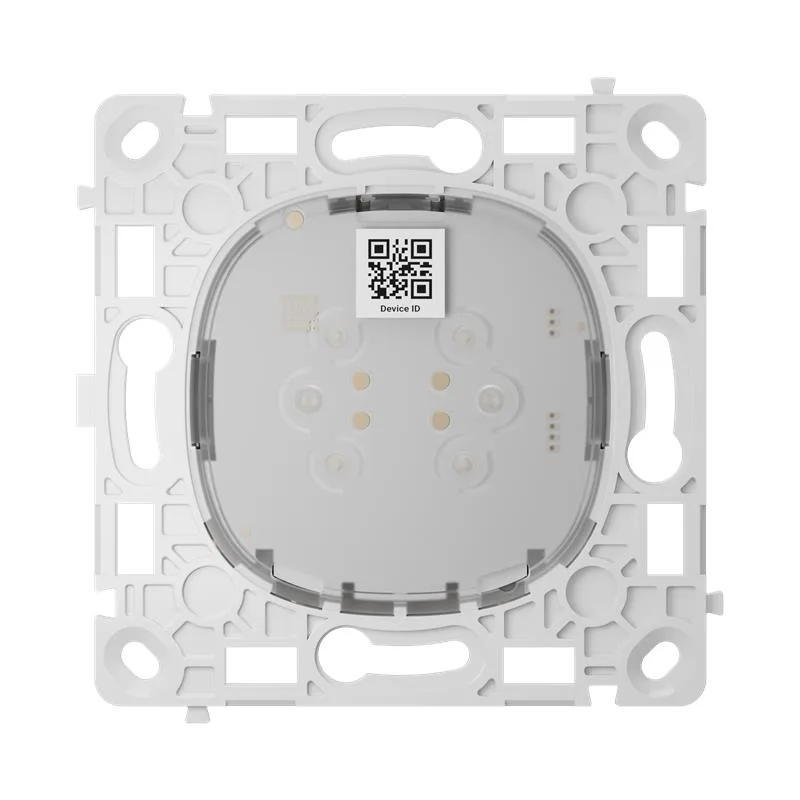 Реле двоклавішний вимикач прохідного типу Ajax LightCore Vertical 2-gang 2-way for LightSwitch Jeweler, бездротовий