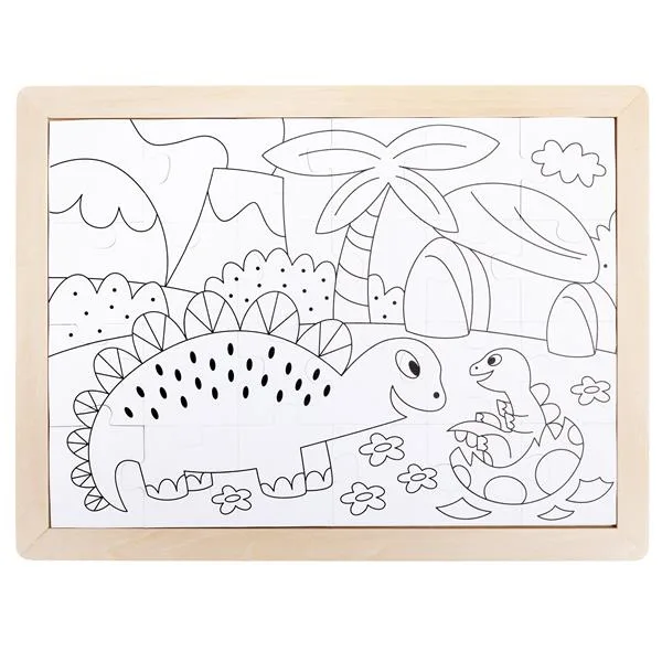 Пазл Hape Динозаври картон 30х26 см