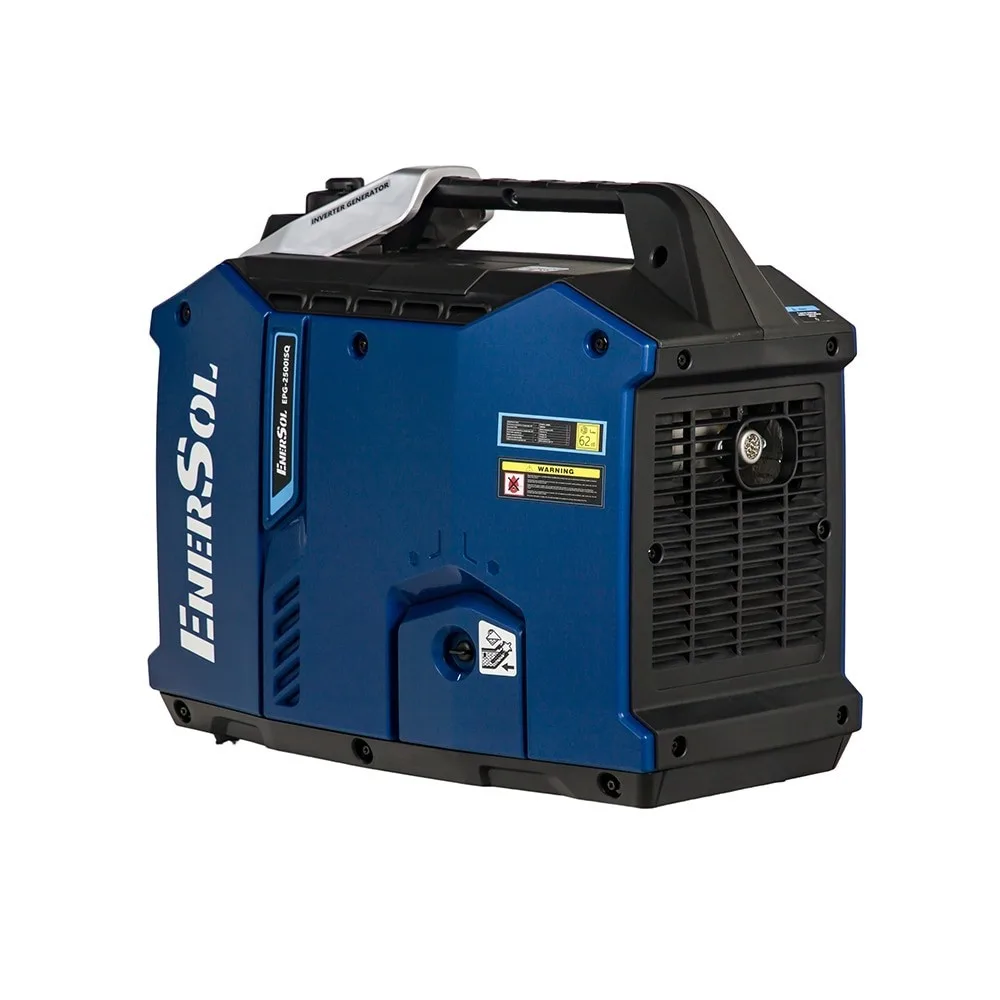 Генератор бензиновий інверторний EnerSol EPG-2500ISQ 230В 2.3/2.5кВт з ручним запуском, вага 25кг.