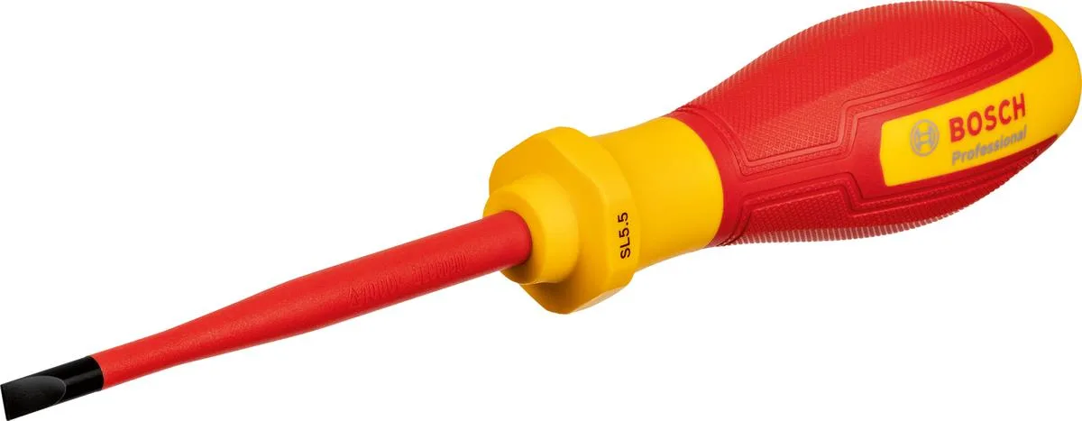 Викрутка Bosch Professional, SL5.5x100мм, із захистом VDE.