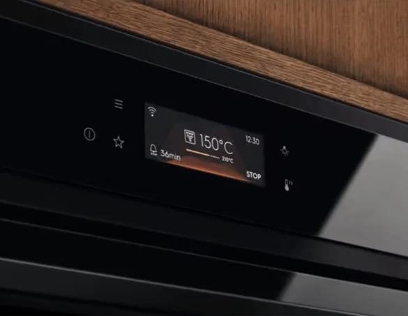 Електрична духова шафа Electrolux, 72 л, клас енергоефективності A+, з дисплеєм, конвекційним приготуванням, піролізом та телескоп