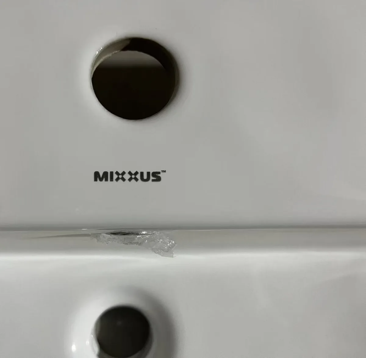 Раковина меблева MIXXUS PREMIUM санітарна порцеляна 800х480х190 мм Білий