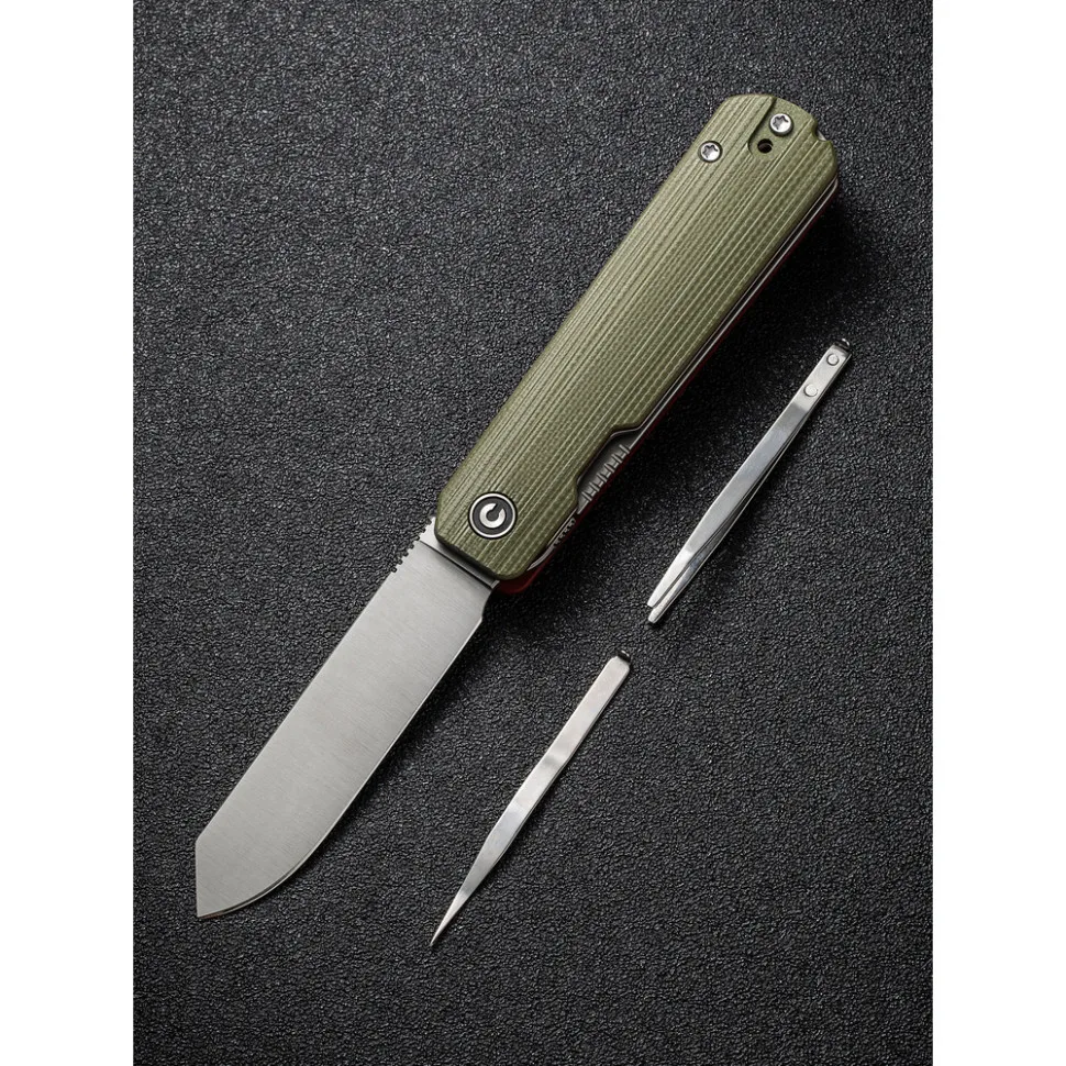 Складной нож Civivi Nitro-V 72 мм G10 темно-зеленый.