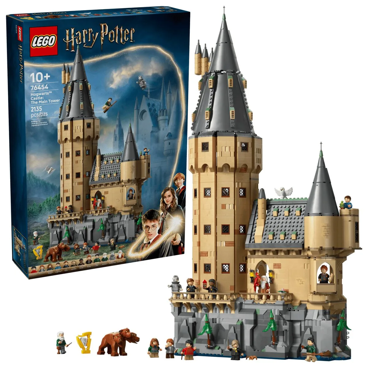 LEGO Harry Potter Конструктор 10 Пластиковая Хогвартс Главная башня