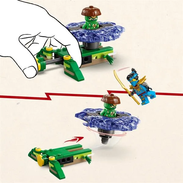 Конструктор LEGO Ninjago 49 деталей Нія спінер монстра-мутанта