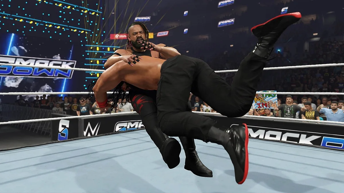 Консольная игра PS5 WWE 2K25, BD диск.