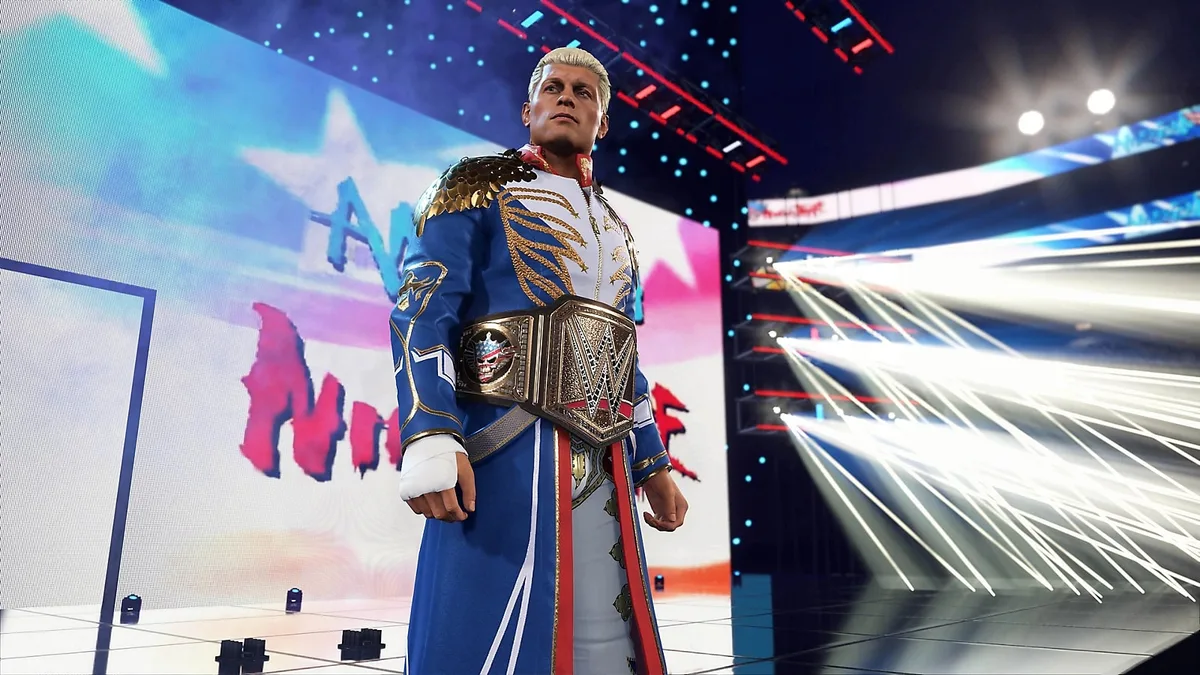 Консольная игра PS5 WWE 2K25, BD диск.