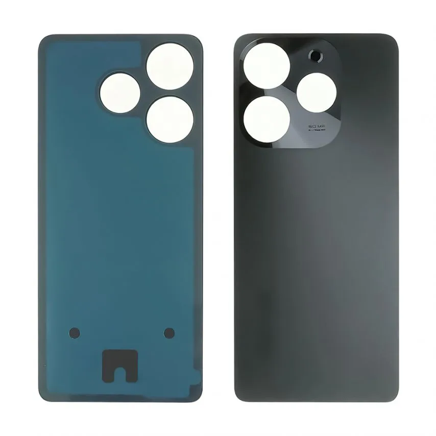 Задняя крышка Tecno High Quality черная.
