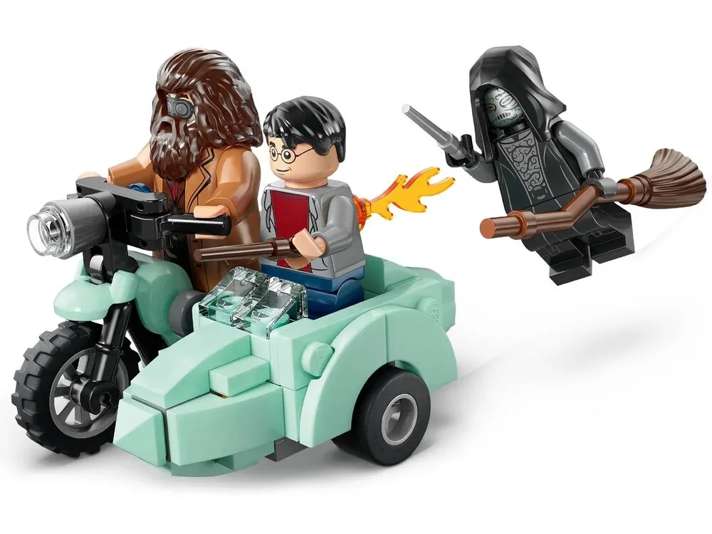 Конструктор LEGO Harry Potter Геґрід і Гаррі: Втеча з Тисової вулиці