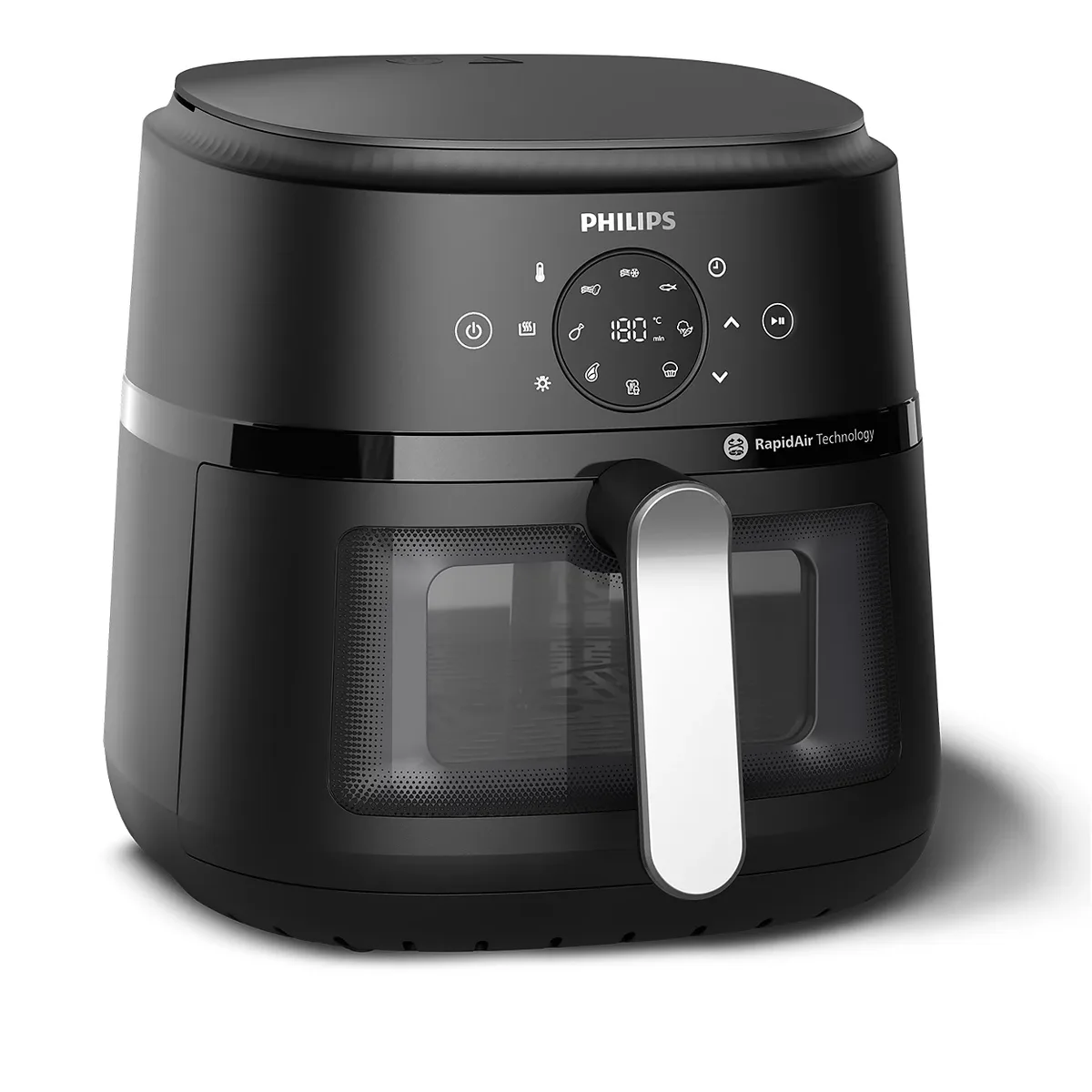 Мультифункціональна піч Philips Ovi Series 2000, потужність 1700Вт, об'єм чаші 6.2л, сенсорне керування, 13 автоматичних програм,