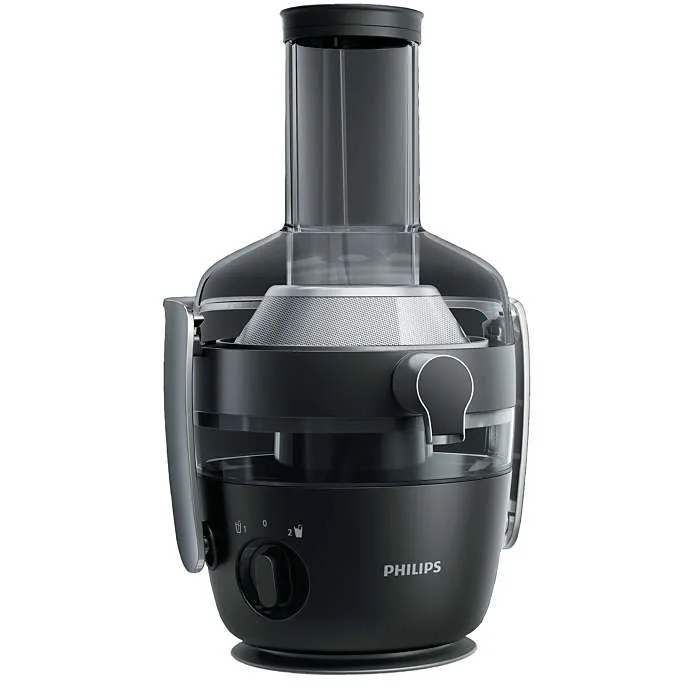 Соковитискач Philips Avance Collection 1000Вт, чаша 1л, жмих 2.1л, жолоб для цілих яблук.