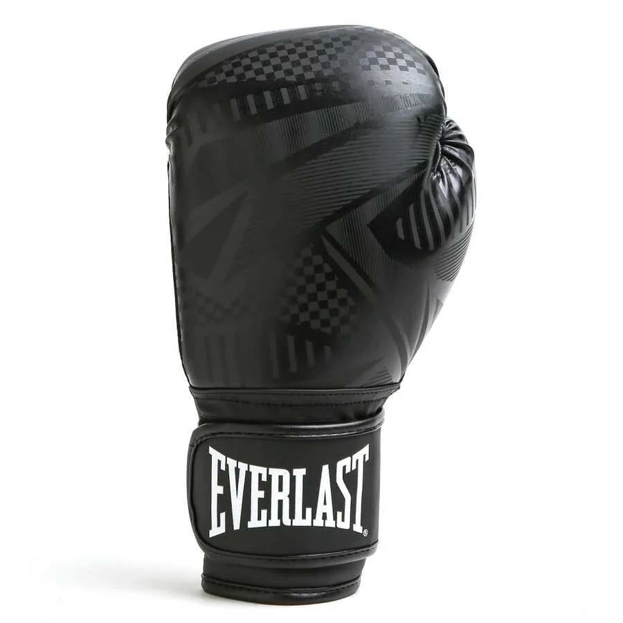 Боксерські рукавиці Everlast поліуретан 10 унцій чорні унісекс