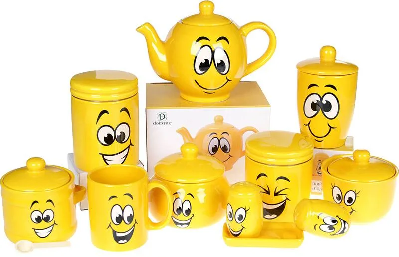 Медівниця керамічна Funny Smile 450 мл для меду та солодощів