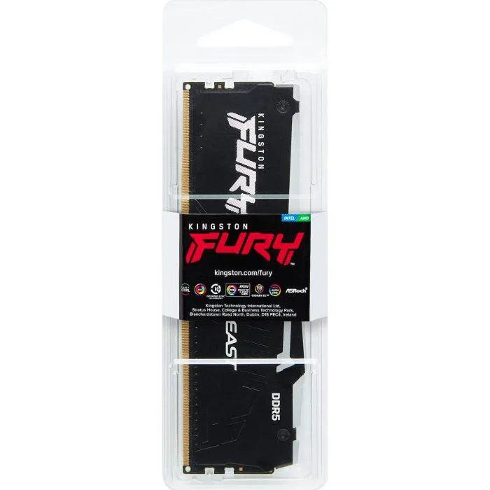 Пам'ять ПК Kingston DDR5  32GB 6000 FURY Beast RGB EXPO