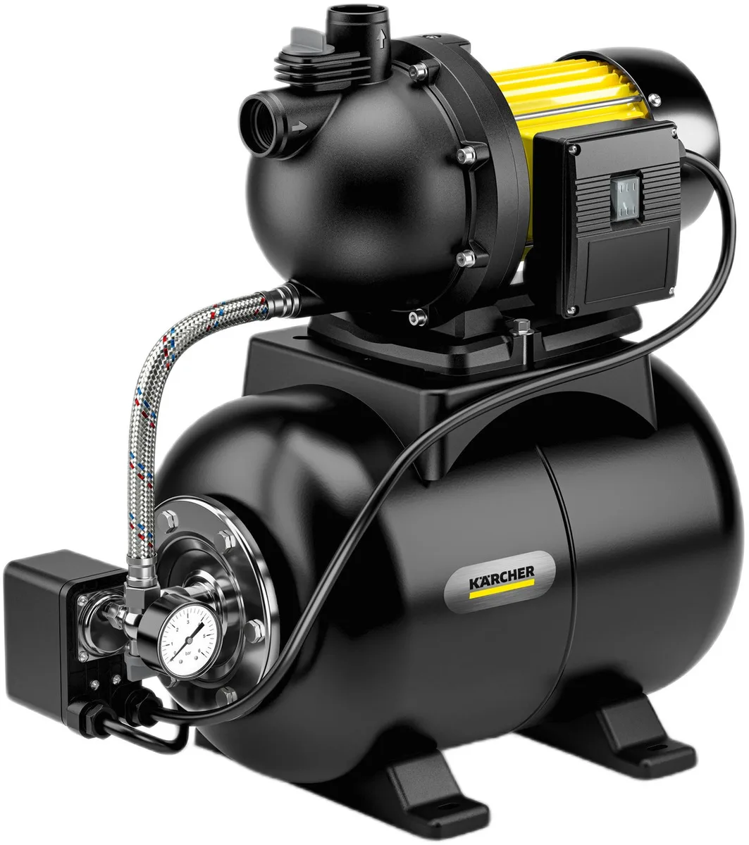 Станція для перекачування води Karcher BP 4.900 Home, 1150Вт, продуктивність 4.9 куб. м/год, максимальна висота подачі 50м, глибин