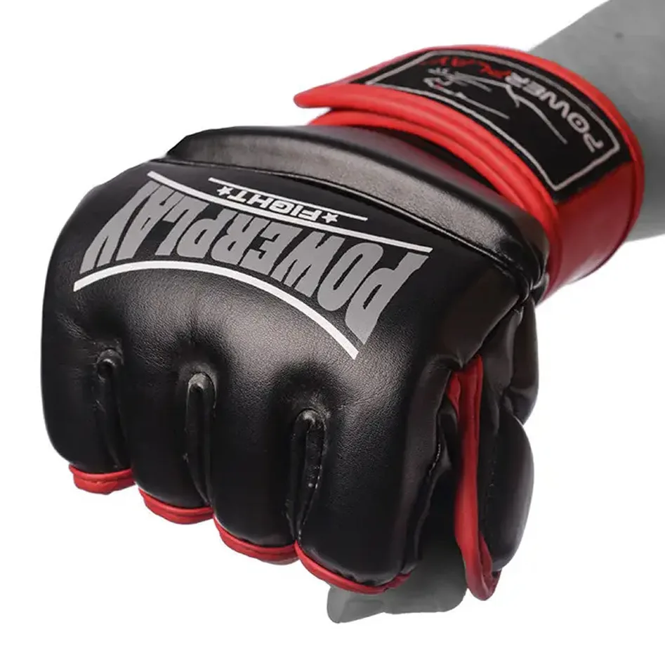 Перчатки Active Point для MMA XL Искусственная кожа Черные Красные