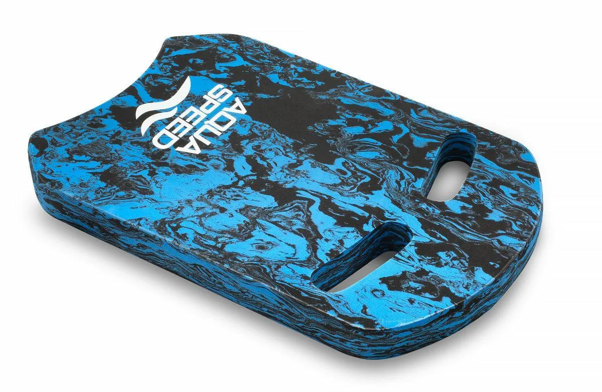 Дошка для плавання AQUA SPEED EVA 43х28х3,6 см синя чорна