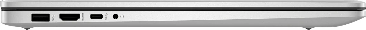 Ноутбук HP 17-cp2039ua 17.3" FHD IPS AG, AMD R5-7520U, 16GB, F1TB, UMA, DOS, сріблястий