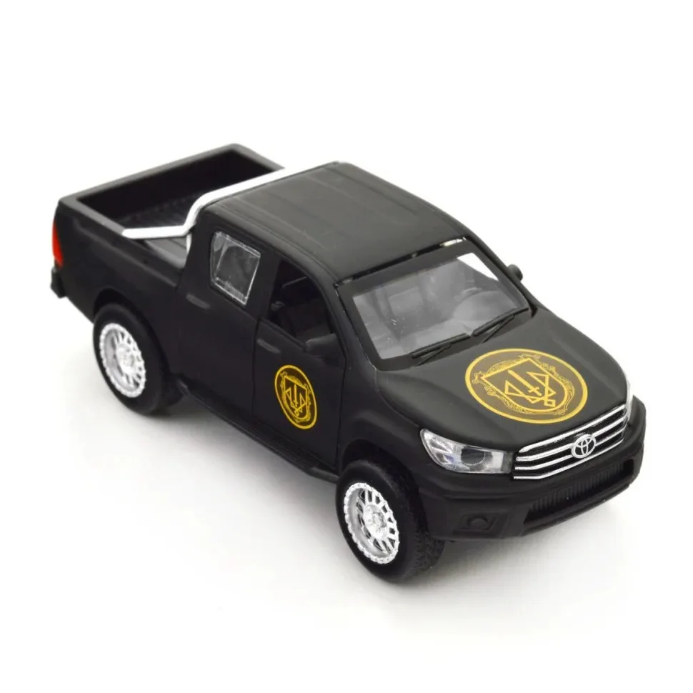 Автомодель металлическая Toyota Hilux 1:40 Спартан зелёная ProDobro