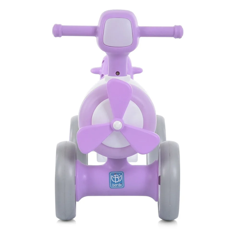Детская каталка-толокар Bambi пластик 52х25х38 см розовая до 25 кг