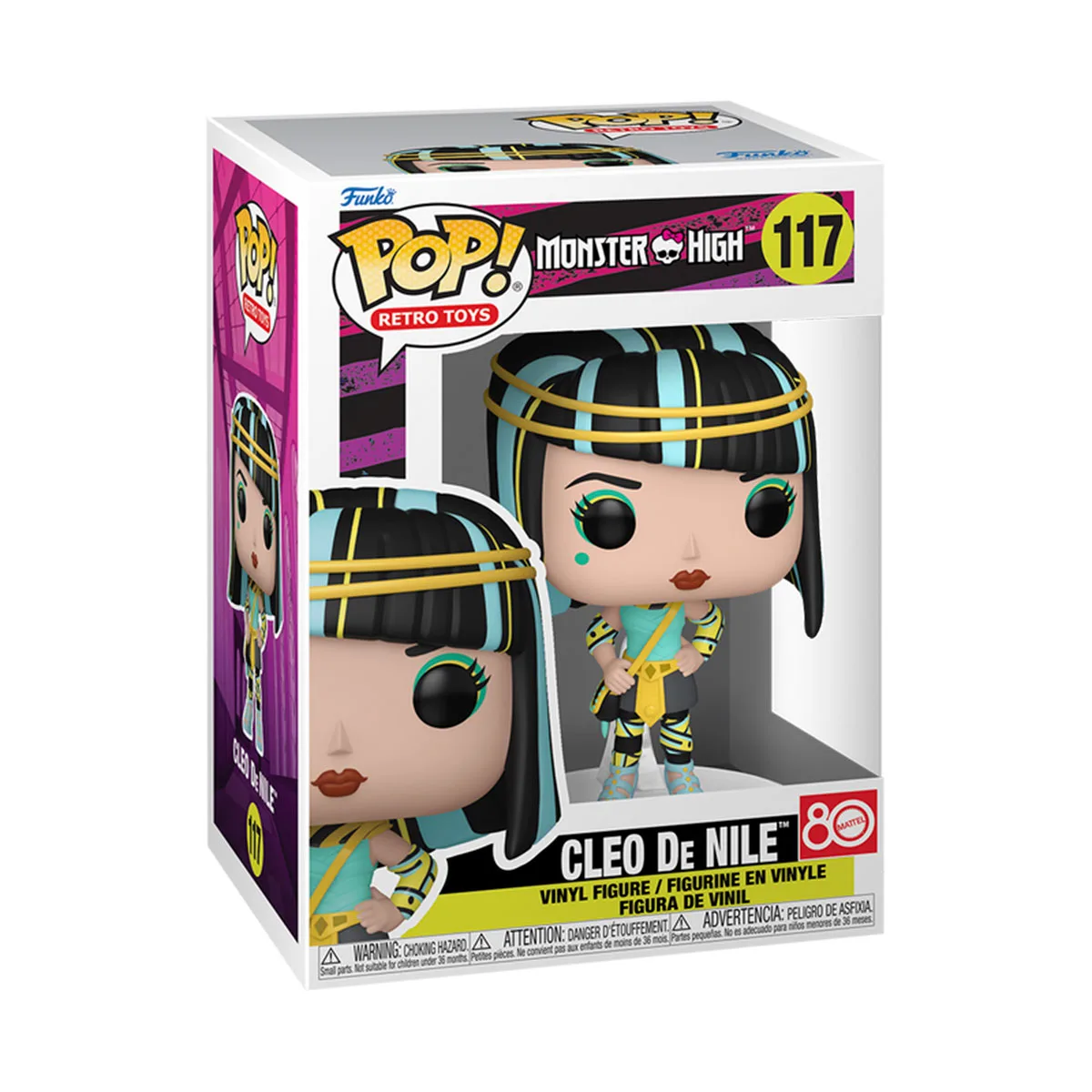 Ігрова фігурка Funko POP! вініл 11,4 см Monster High Клео