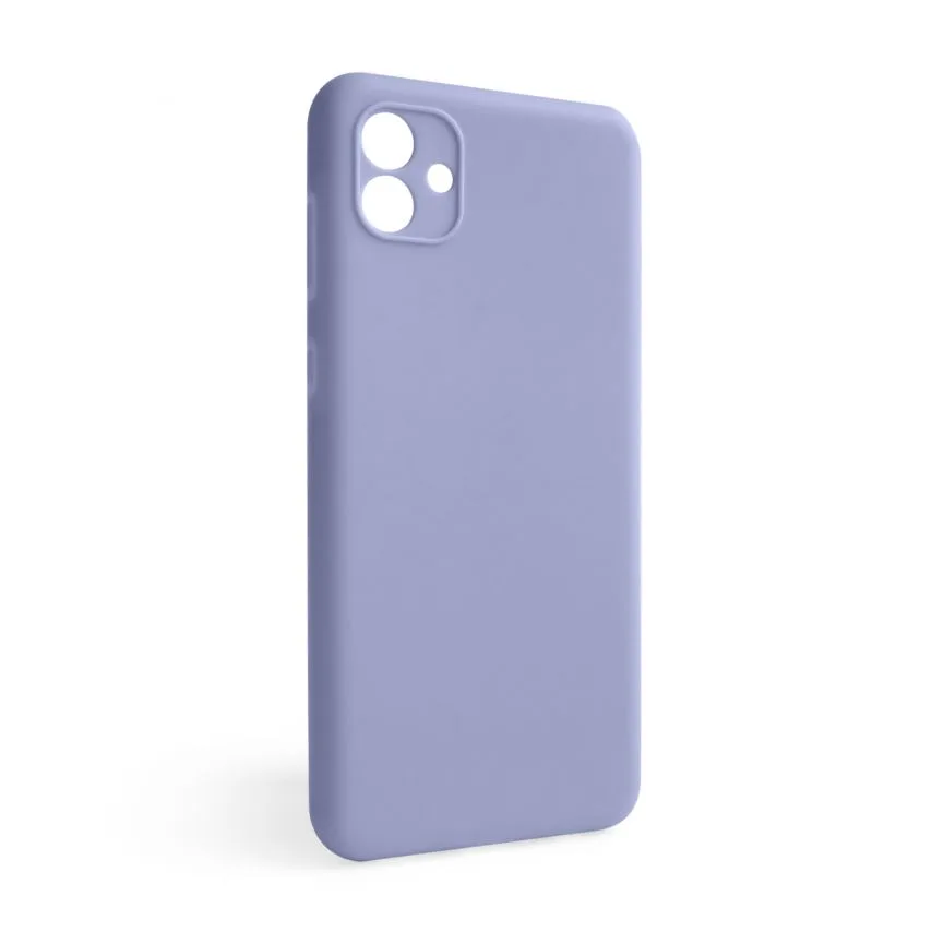 Чохол силіконовий для Samsung лавандовий A04/A045 2022