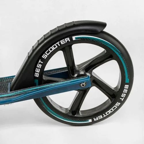 Алюмінієвий самокат Best Scooter з амортизатором та PU колесами для дітей та дорослих.