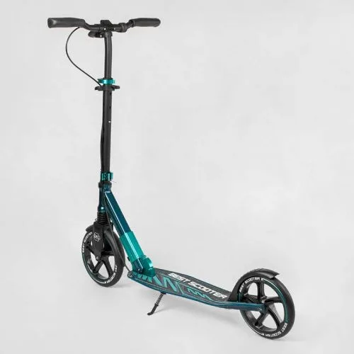 Алюмінієвий самокат Best Scooter з амортизатором та PU колесами для дітей та дорослих.