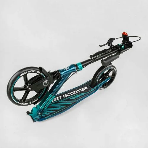 Алюмінієвий самокат Best Scooter з амортизатором та PU колесами для дітей та дорослих.