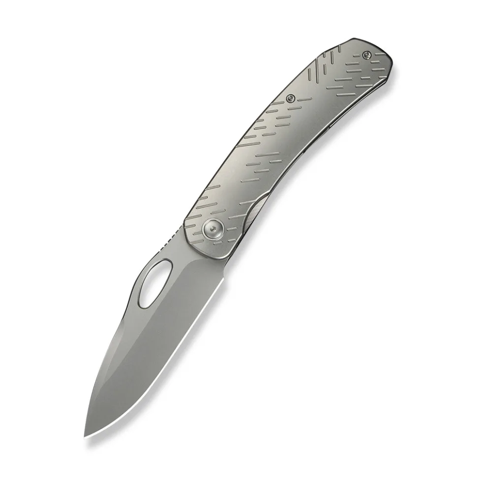 Ніж складаний Weknife титановий 213,4 мм сірий CPM 20CV