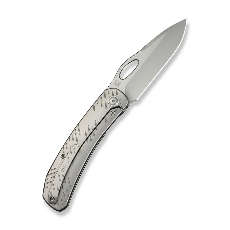 Ніж складаний Weknife титановий 213,4 мм сірий CPM 20CV