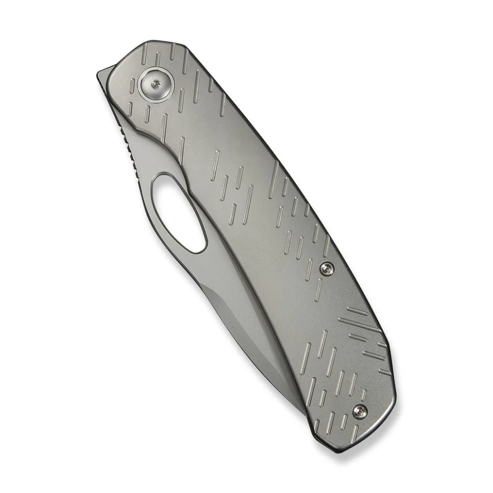 Ніж складаний Weknife титановий 213,4 мм сірий CPM 20CV