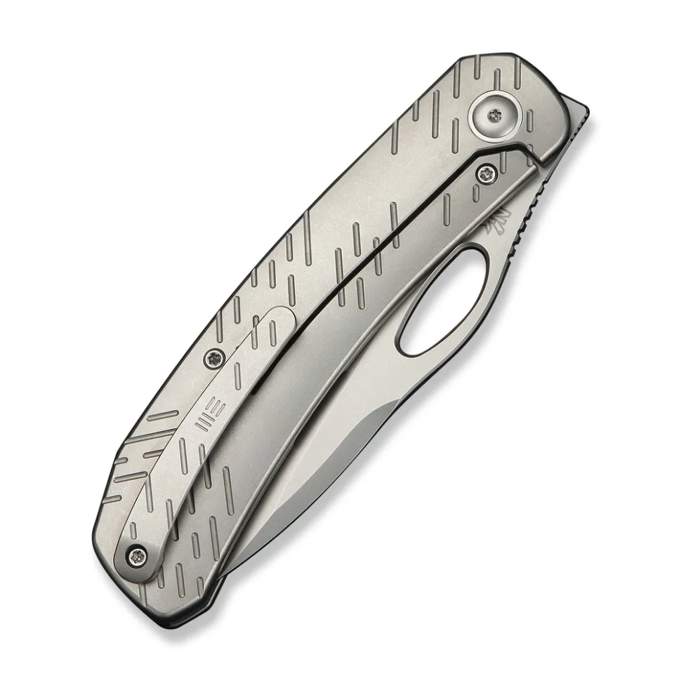 Ніж складаний Weknife титановий 213,4 мм сірий CPM 20CV