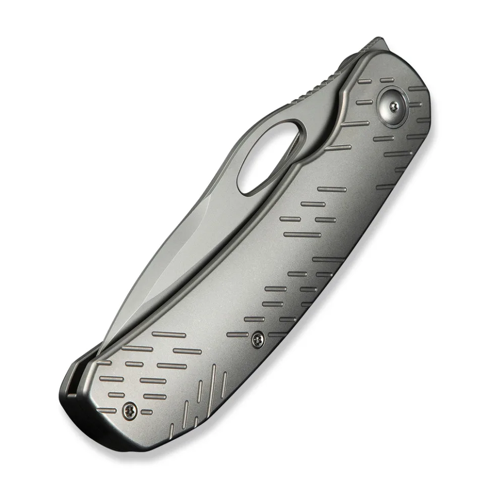 Ніж складаний Weknife титановий 213,4 мм сірий CPM 20CV