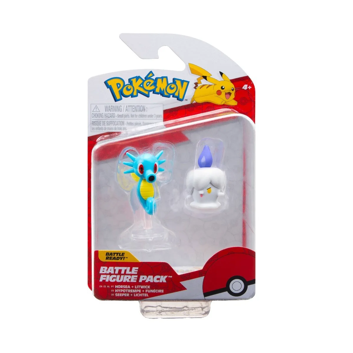 Набір ігрових фігурок Pokemon полімер 5 см Літвік Хорсі