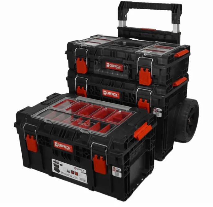 Ящик для інструментів Qbrick пластик 535x327x775 мм на колесах