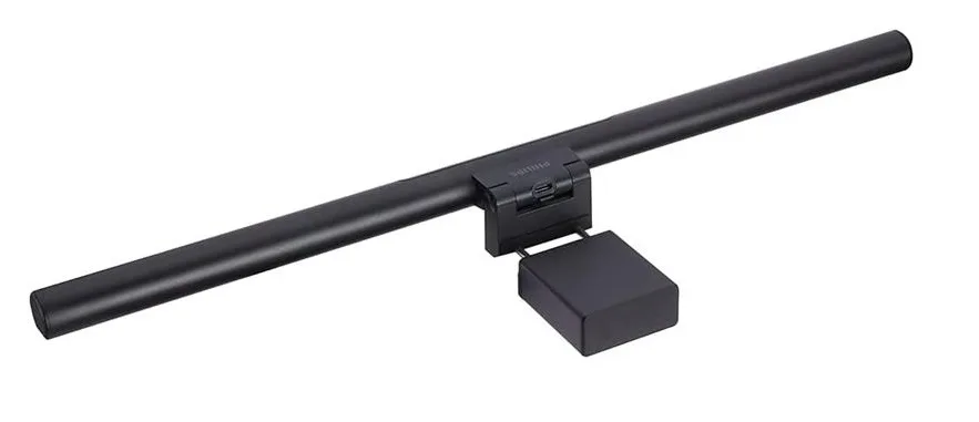 Лампа настільна для монітора Philips Edison 4.5Вт 3000/4000/5000K USB-A чорний
