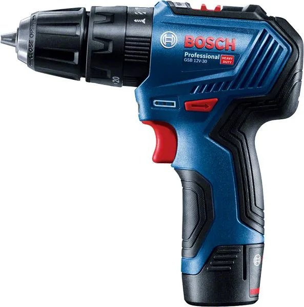 Шурупокрут дриль ударний акумуляторний Bosch Professional 12В 2х2А·год 18Нм 1600об/хв кейс
