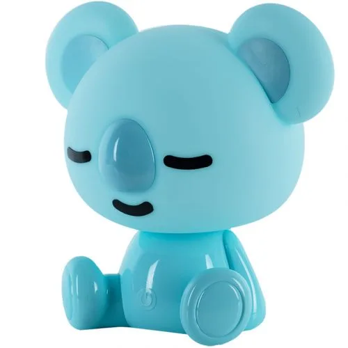 Светильник-ночник LED Koala с аккумулятором голубой для детской спальни ночной светильник RGB