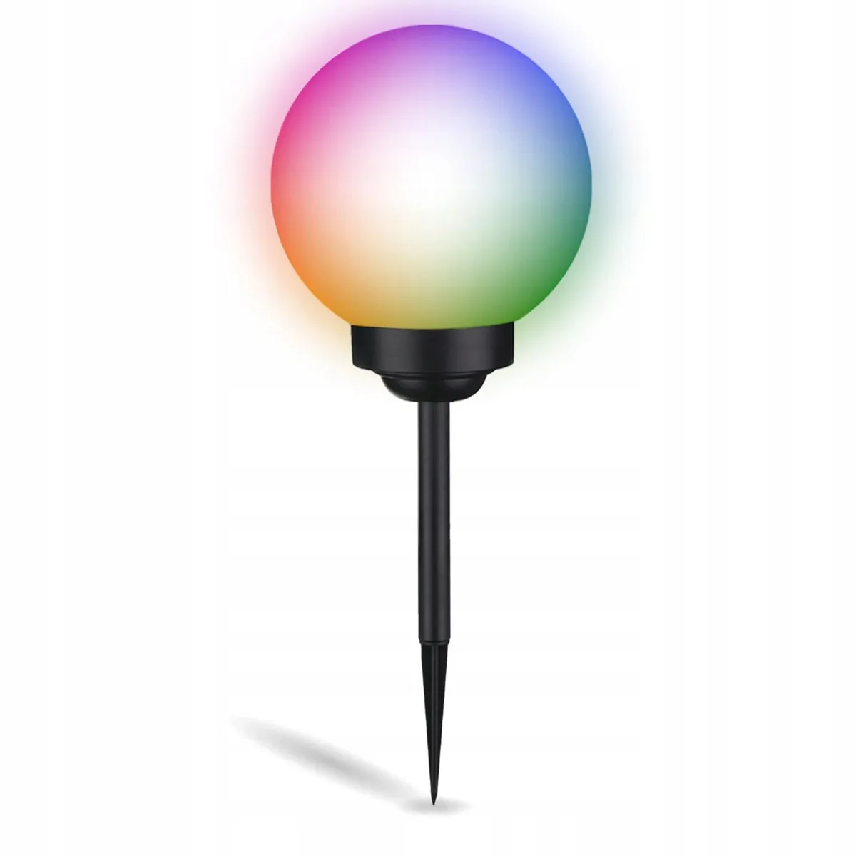 Большая садовая LED сфера LumiLED 30 см поликарбонат RGB ассорти