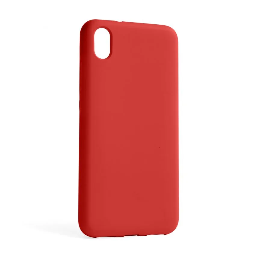 Чохол силиконовий червоний для смартфона Xiaomi Redmi 7A без логотипу