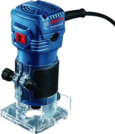 Фрезер Bosch Professional GKF 550, 550 Вт, цанга 6 мм, 33000 об/хв, вага 0.89 кг.