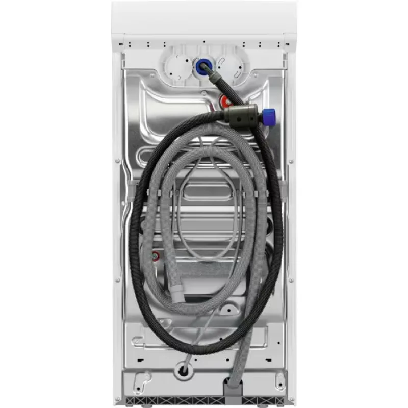 Пральна машина Electrolux вертикальна 7кг 1300 об/хв біла з дисплеєм і парою
