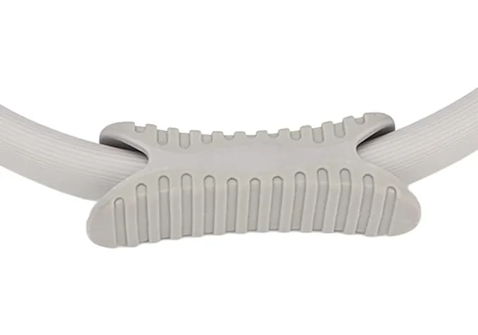 Кільце для пілатесу EasyFit поліпропілен EVA 38 см сіре
