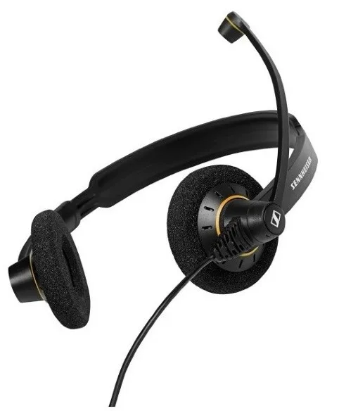Гарнитура Sennheiser пластиковая черная USB 2,1 м накладные