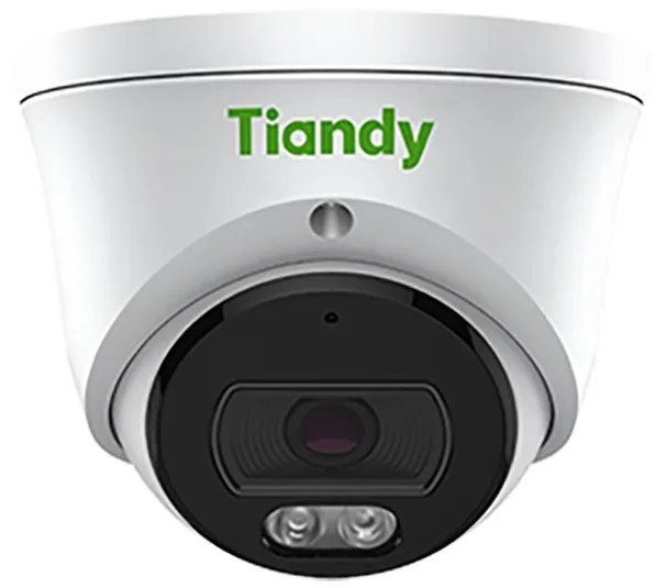 IP-камера Tiandy TC-C34XP Спецификация: W/E/Y/2.8mm/V4.0, 4MP, цветной купольный, 2.8mm, f/1.0, LED 15m, DC 12V, PoE, IP67