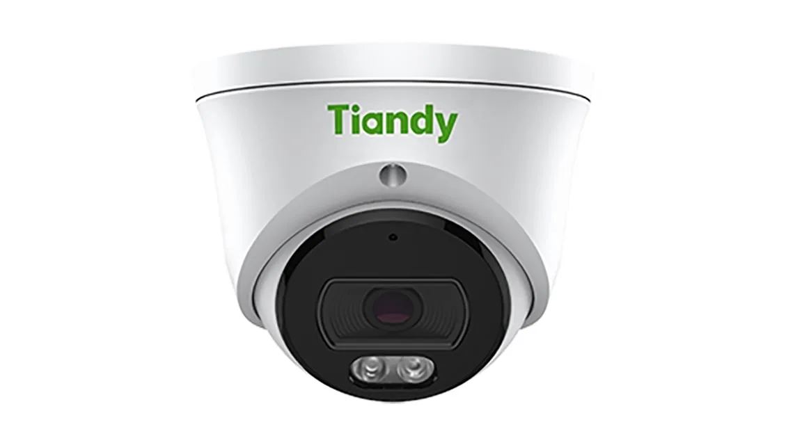 IP-камера Tiandy TC-C34XP Спецификация: W/E/Y/2.8mm/V4.0, 4MP, цветной купольный, 2.8mm, f/1.0, LED 15m, DC 12V, PoE, IP67
